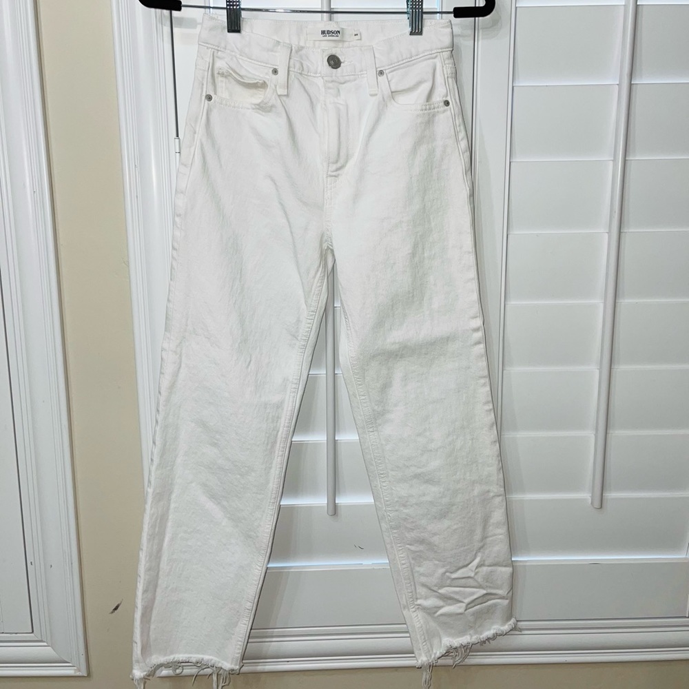 Hudson jeans. Remi straight cropped!